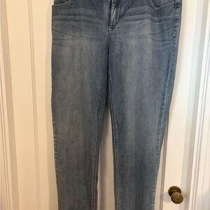 Chico's Blue Boyfriend Jeans